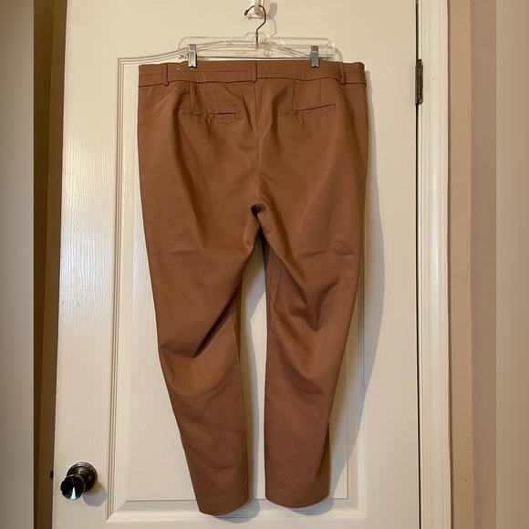 Lane Bryant The Curvy Allie Dress Pants Women’s Plus Size 18 Tan Camel Career - Picture 3 of 7